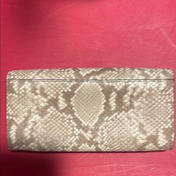 Michael Kors Snake Print Clutch - Picture 2 of 7
